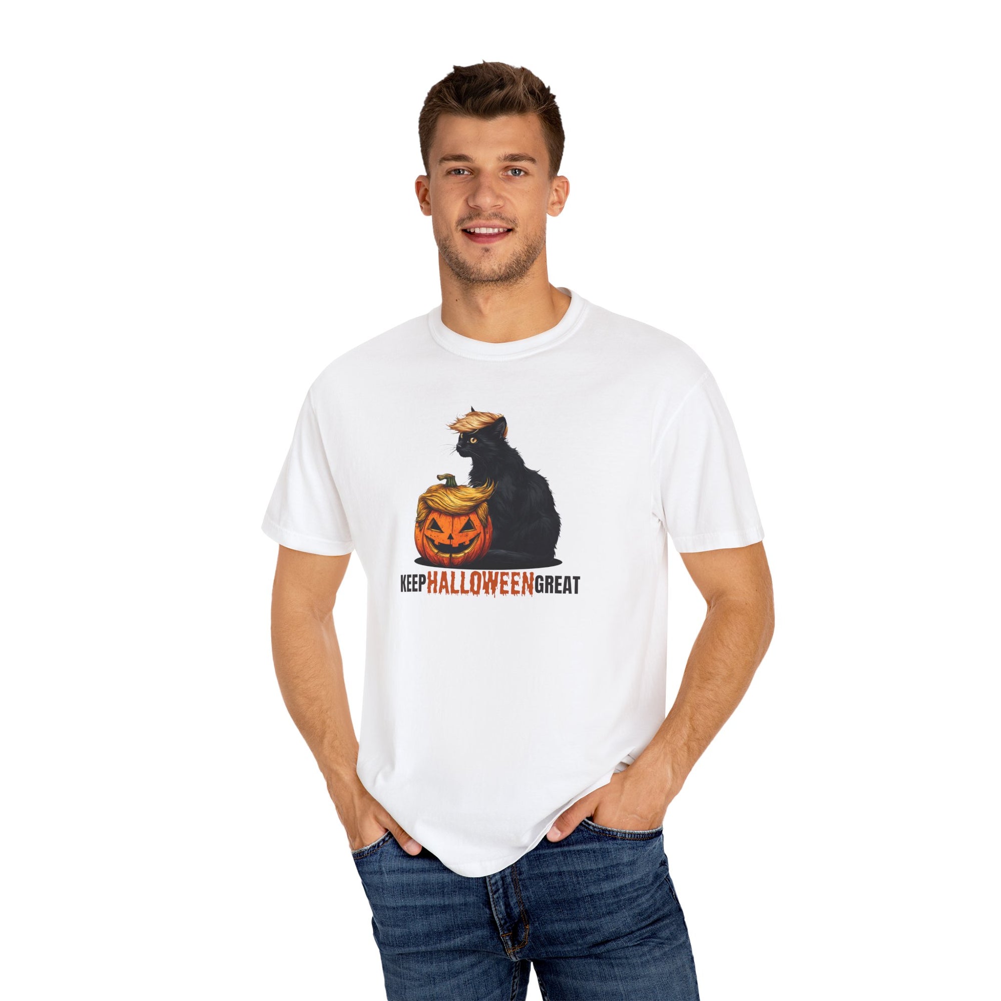 Keep Halloween Great Cat T-Shirt