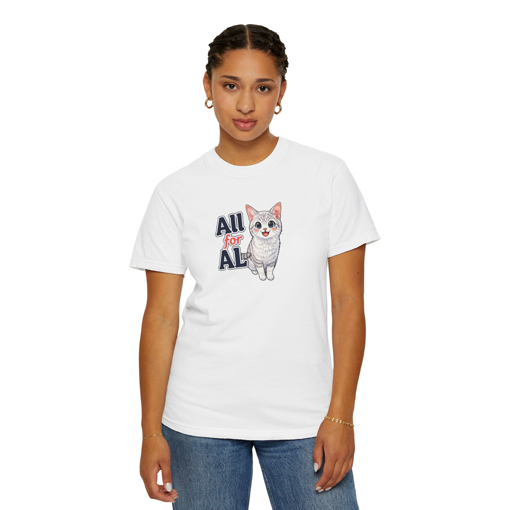 All for AL Cat Graphic T-Shirt