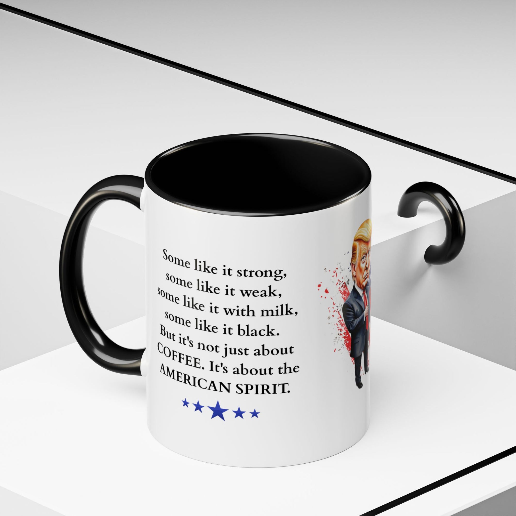 Donald Trump Motivational Coffee Mug: Mocha Inspiration
