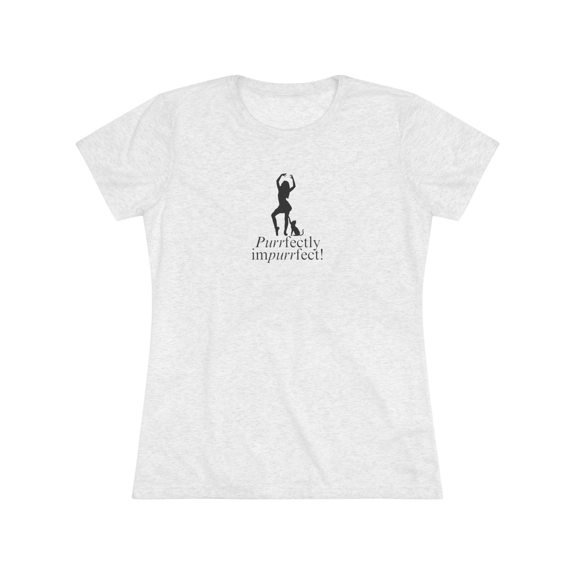 Purrfectly Impurrfect Women's Triblend Tee