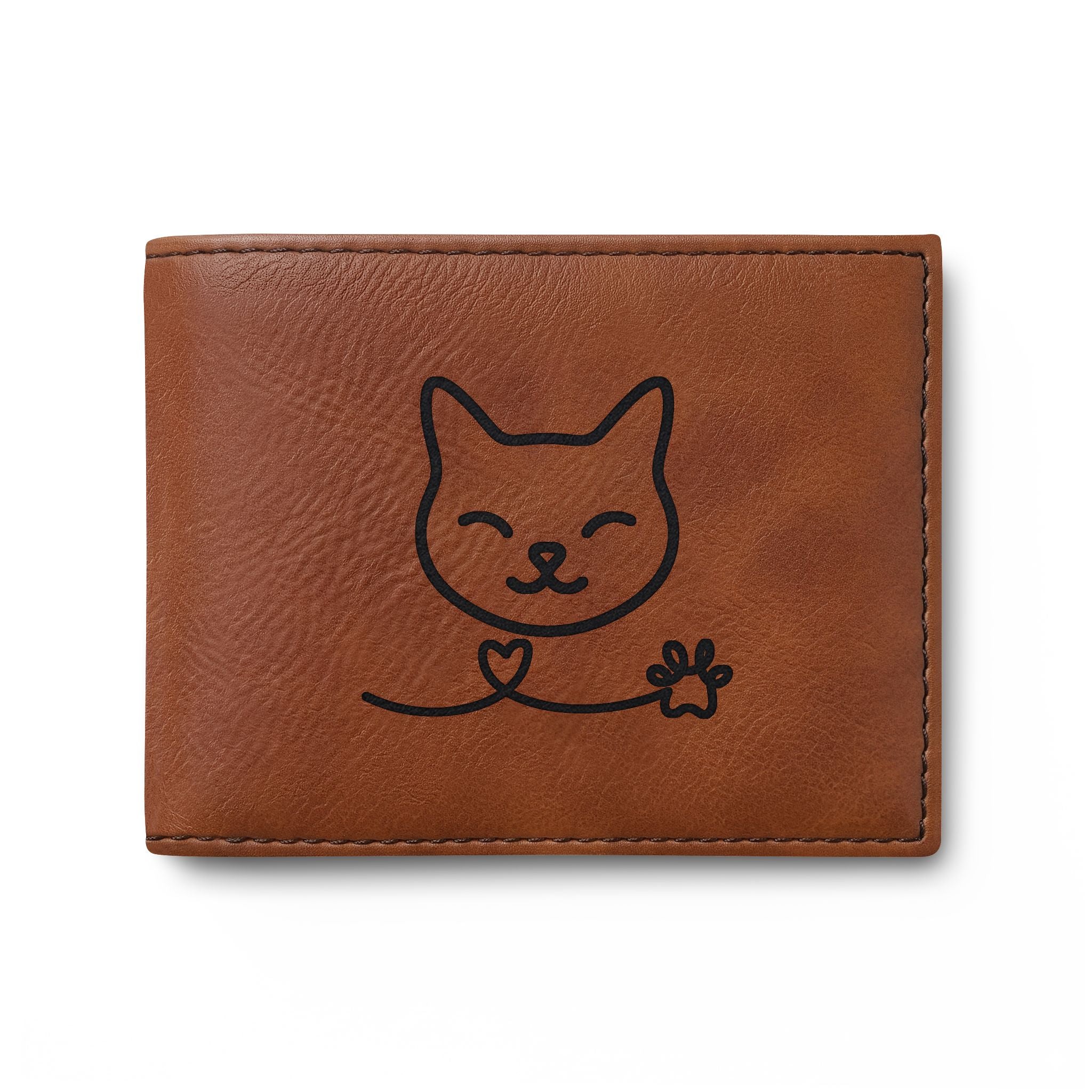 Cat People Get It RFID Slim Bifold Wallet