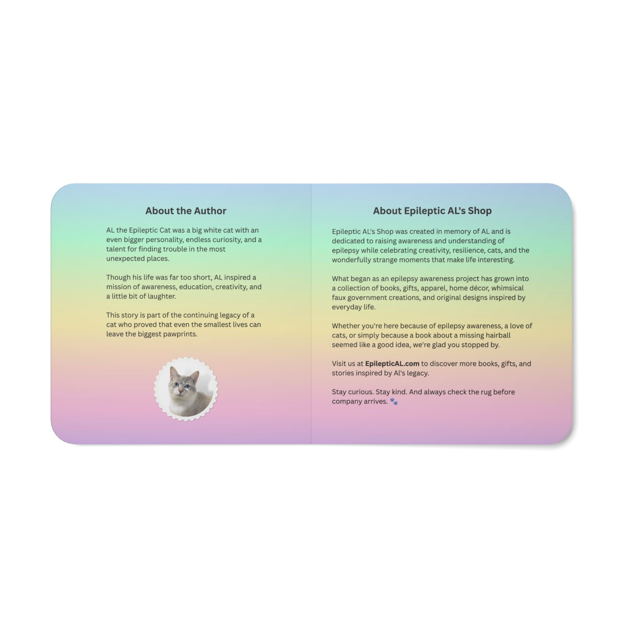 A Cat’s First Day Across the Rainbow Bridge Board Book