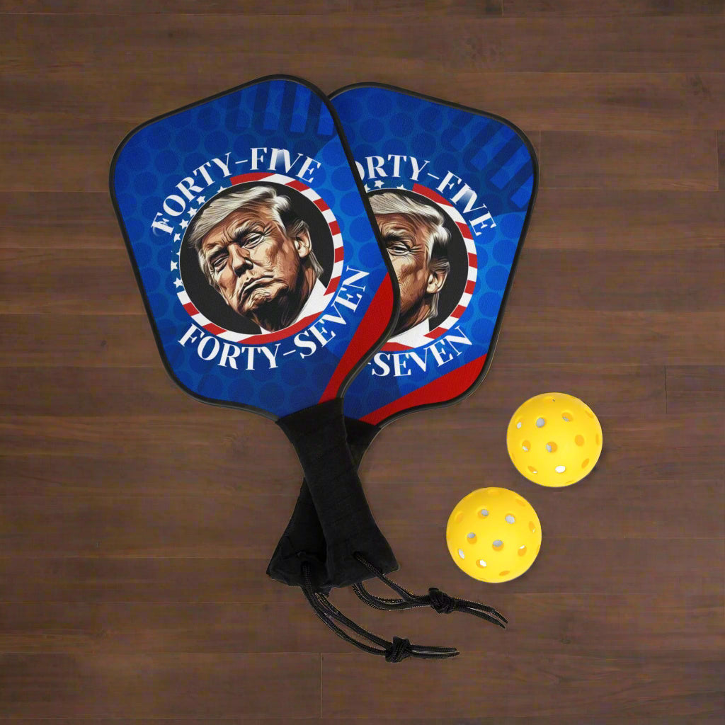 Trump 45 47 Pickleball Paddle Set