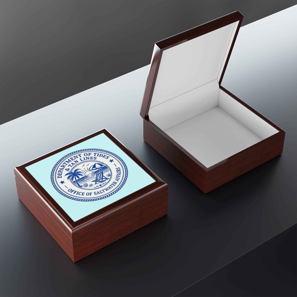 Department of Tides Jewelry Box – Officially Approved Treasure Storage