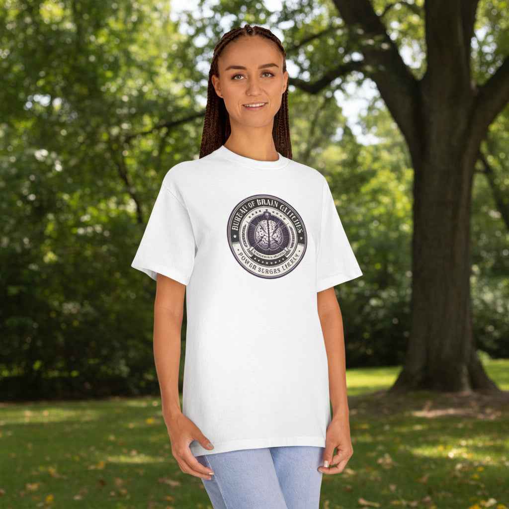 Bureau of Brain Glitches Tee – Power Surges Likely – Epilepsy Awareness Shirt