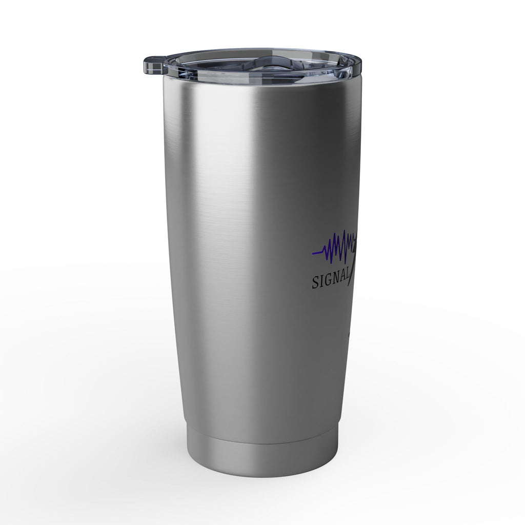 Signal Interference 20oz Stainless Steel Tumbler – Epilepsy Awareness Travel Cup