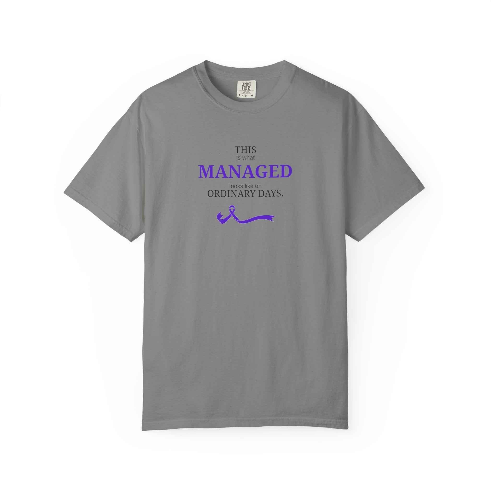 This Is What Managed Looks Like T-Shirt – Epilepsy Awareness Edition
