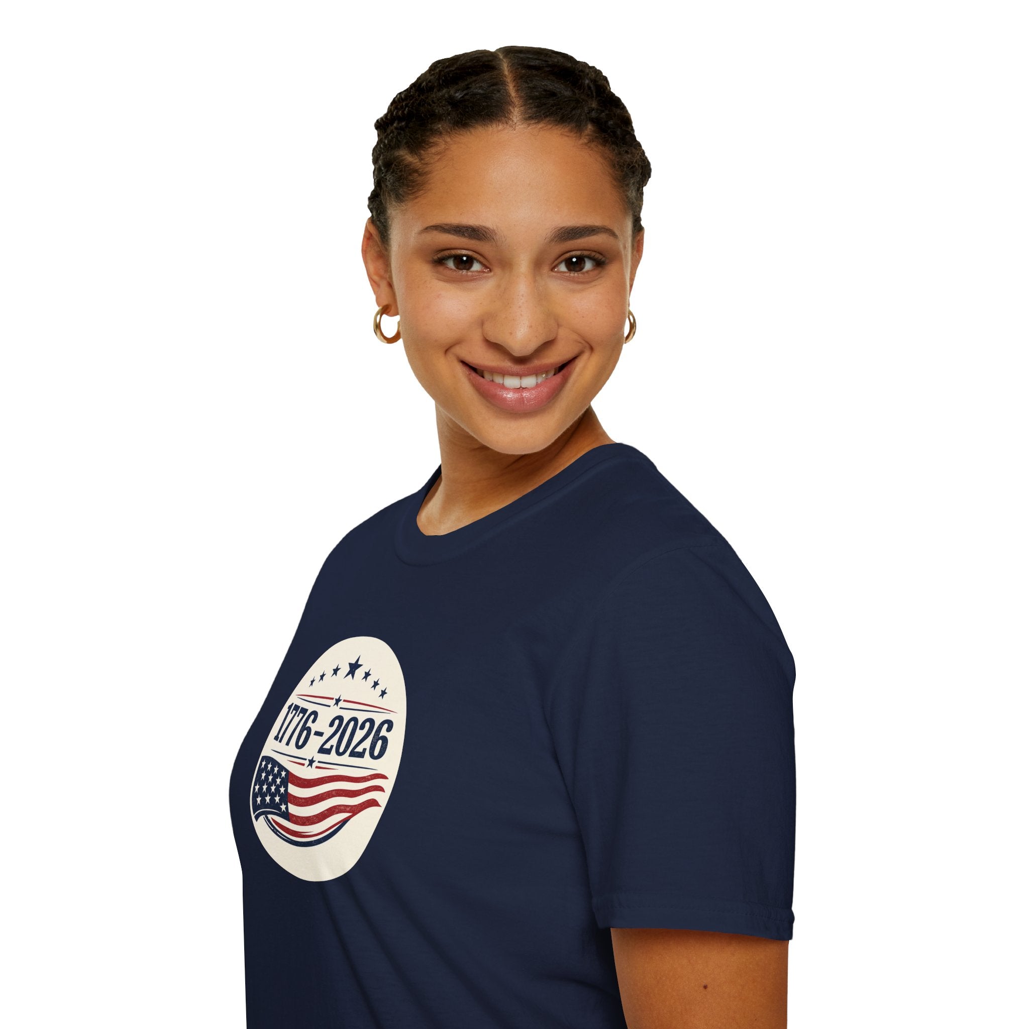 1776–2026 Patriotic T-Shirt | Vintage Americana USA Anniversary Tee