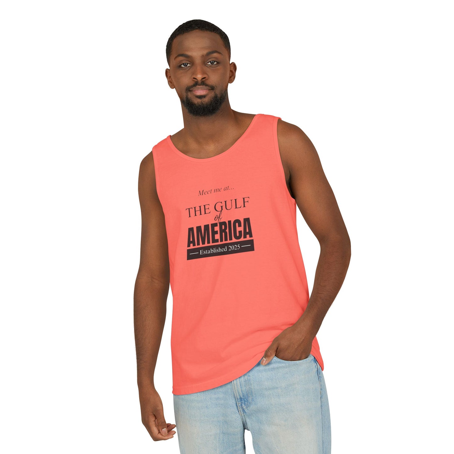 Gulf of America Unisex Garment-Dyed Tank Top