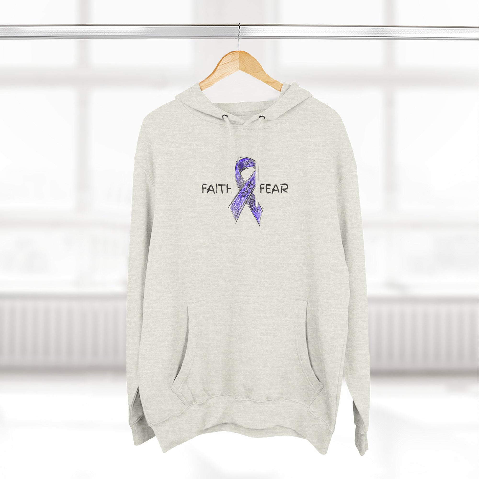 Faith Over Fear Epilepsy Awareness Hoodie