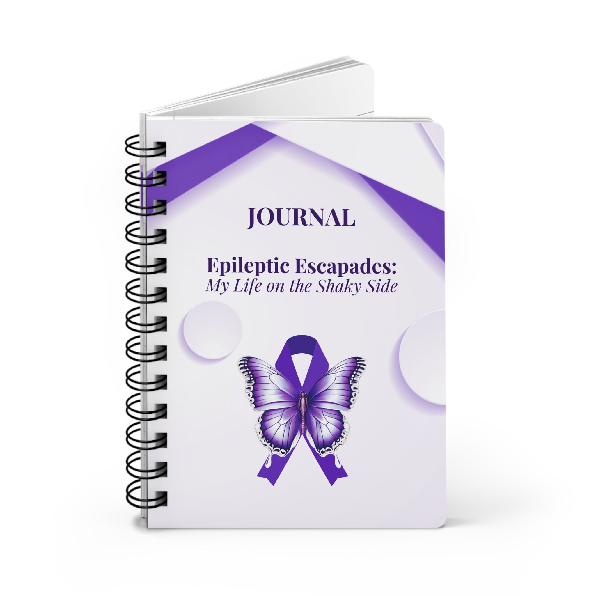 Epileptic Escapades Spiral Bound Journal - EpiAl's Shop
