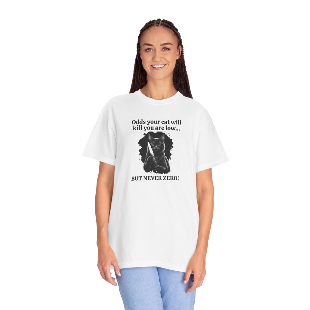 Funny Killer Cat Graphic Tee