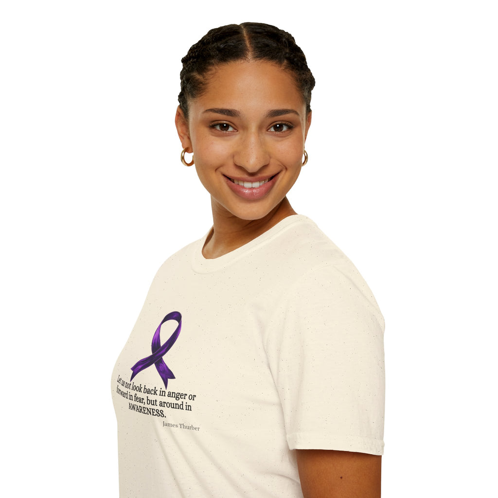 Awareness Ribbon Unisex Inspirational Quotes Tee