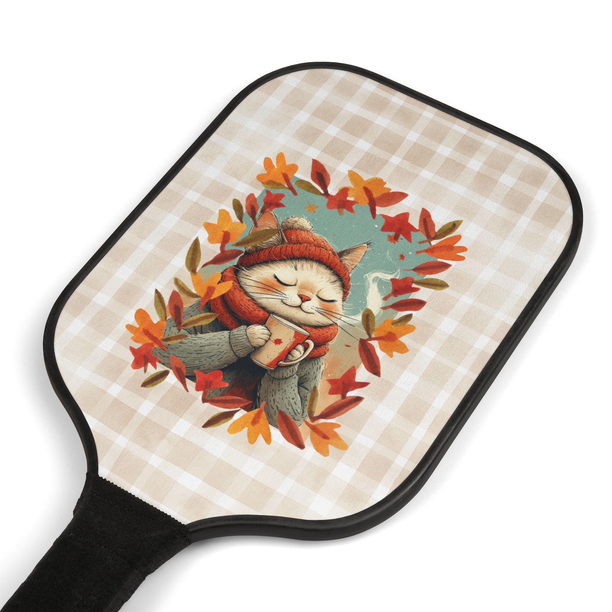 Autumn Pickleball Paddle Set, Fall Sports Gift