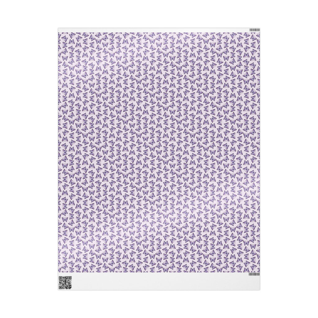 Purple Butterfly Suicide Prevention Awareness Wrapping Paper | Hope & Remembrance Gift Wrap