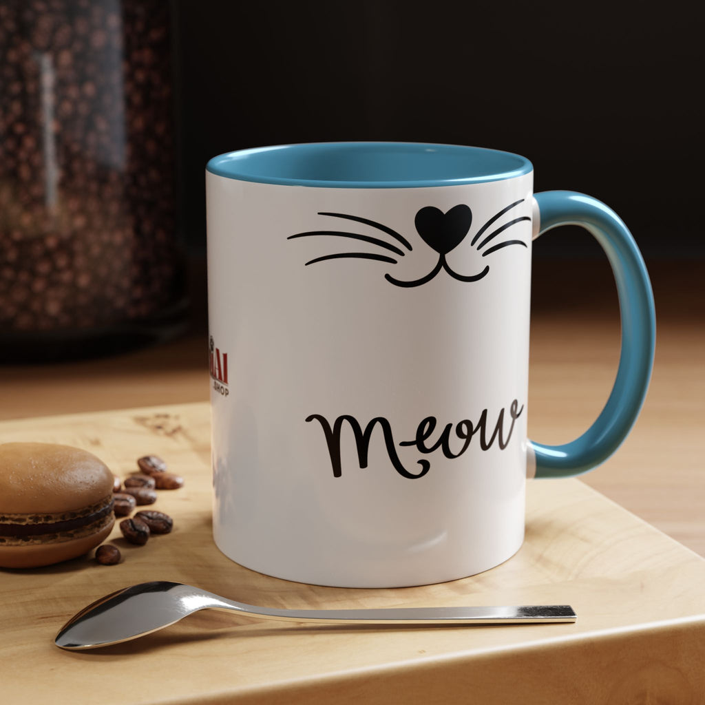 Cute Cat Whiskers Coffee Mug