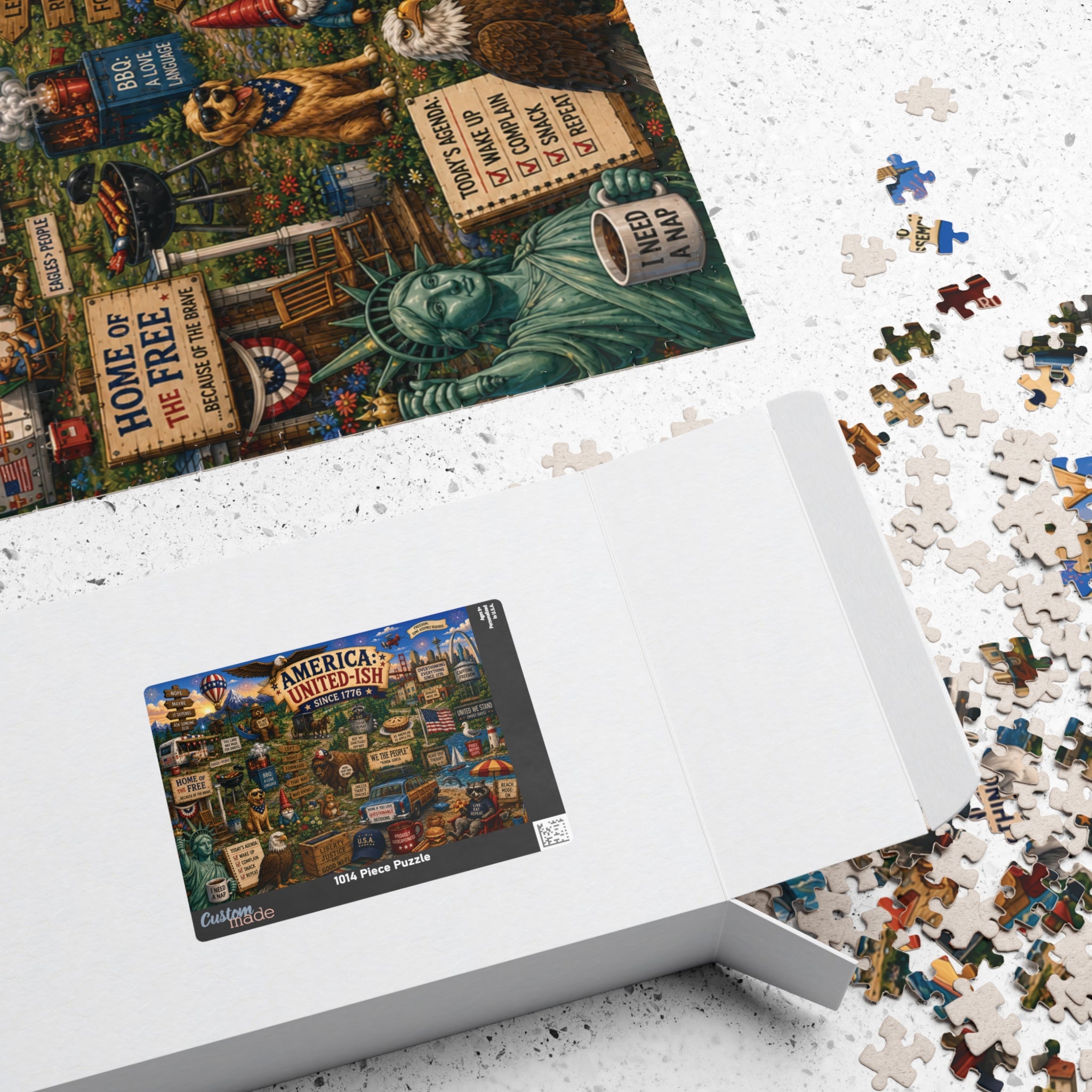 America: United-ish Since 1776 Puzzle | Funny Americana Jigsaw