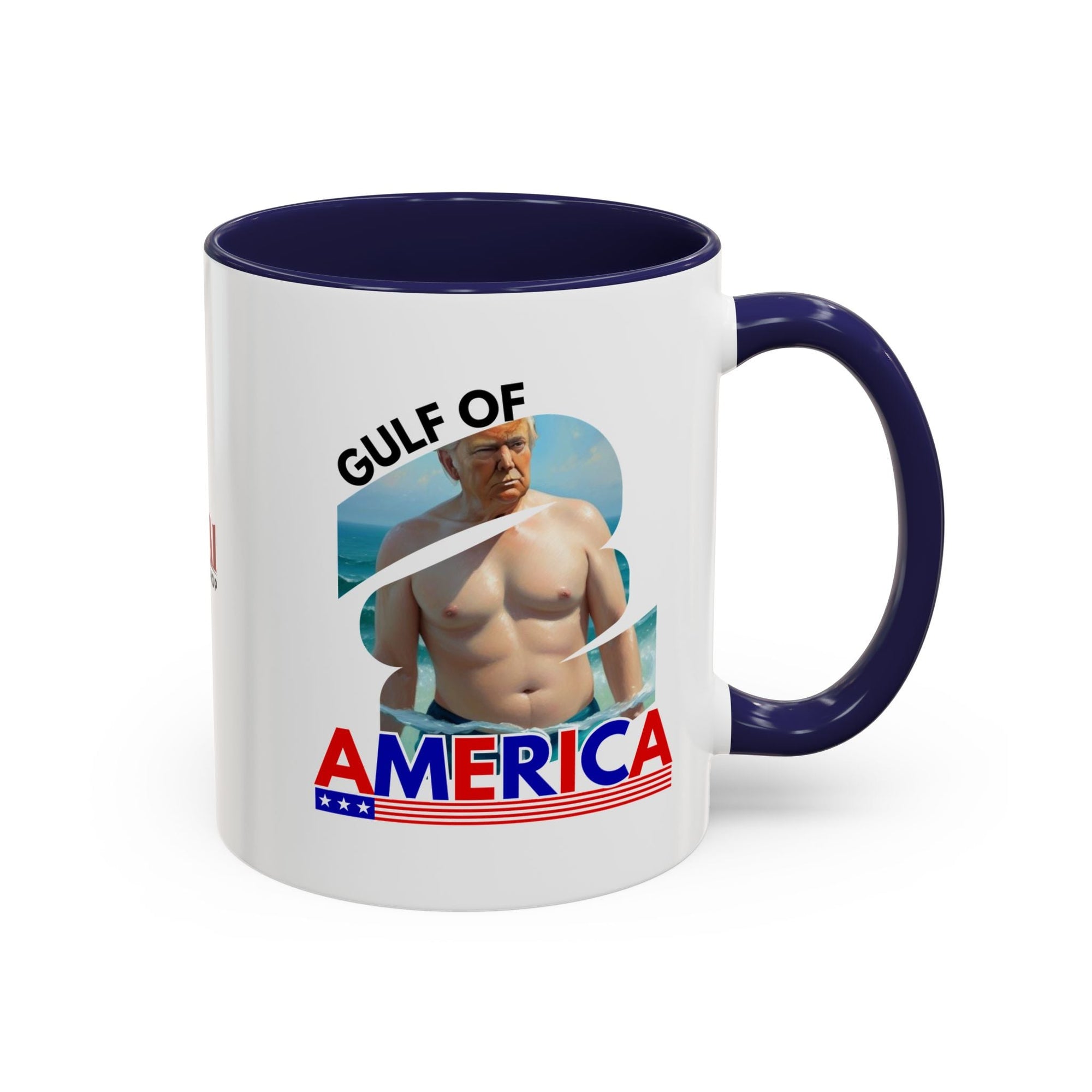 Trump's Gulf of America Accent Coffee Mug Printify
