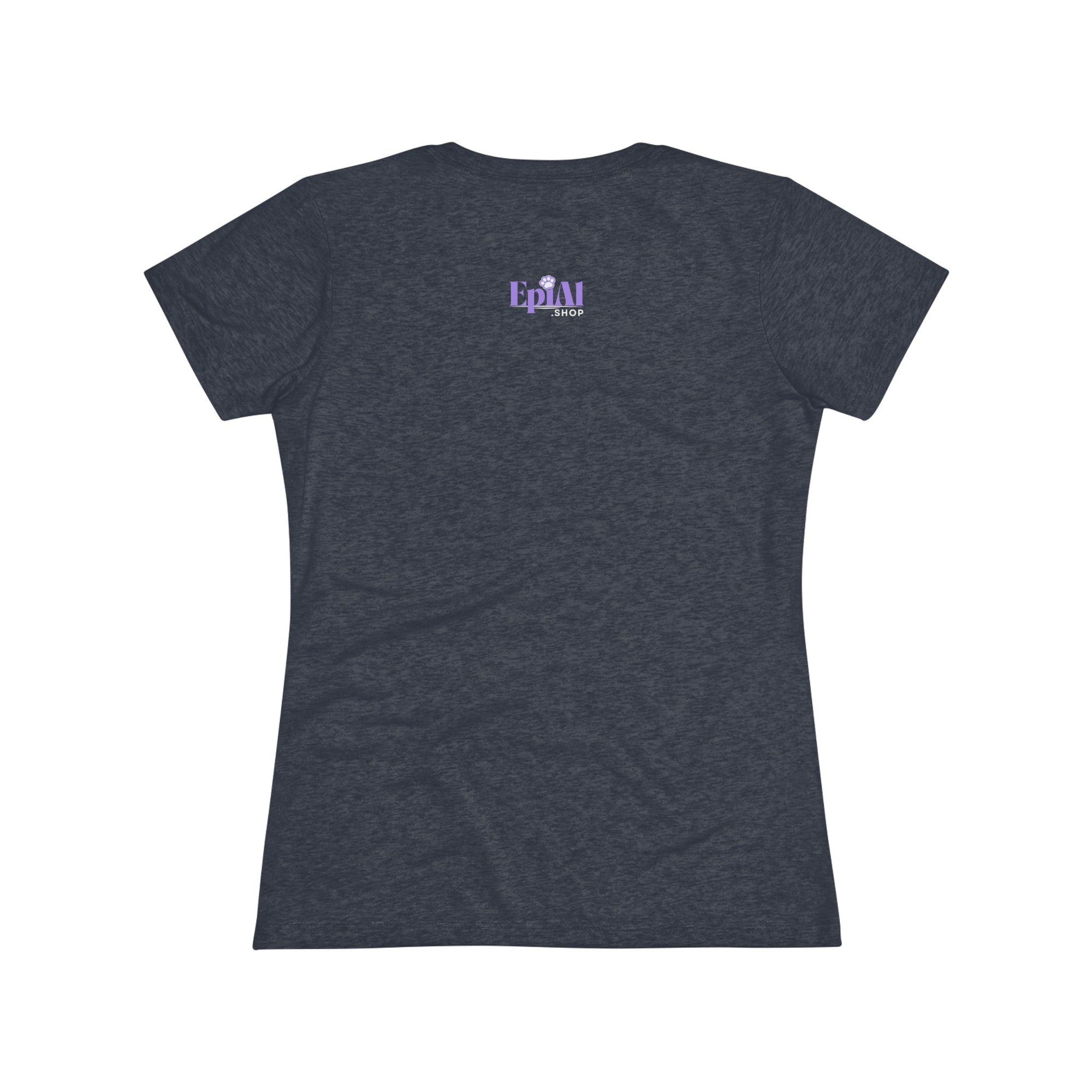One Cat Women's Triblend Tee - T - Shirt - Epileptic Al’s Shop