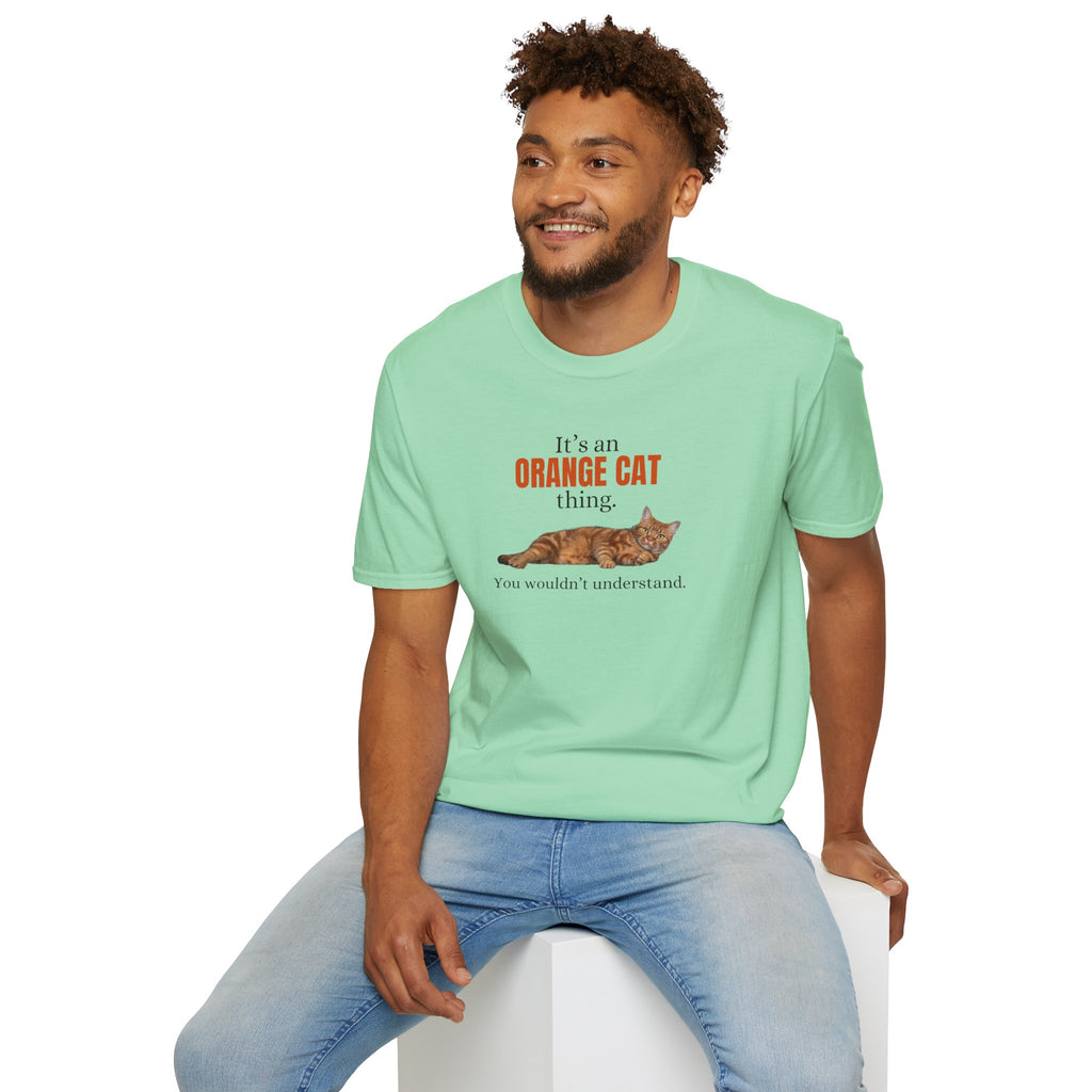 It's an Orange Cat Thing Unisex Softstyle T-Shirt