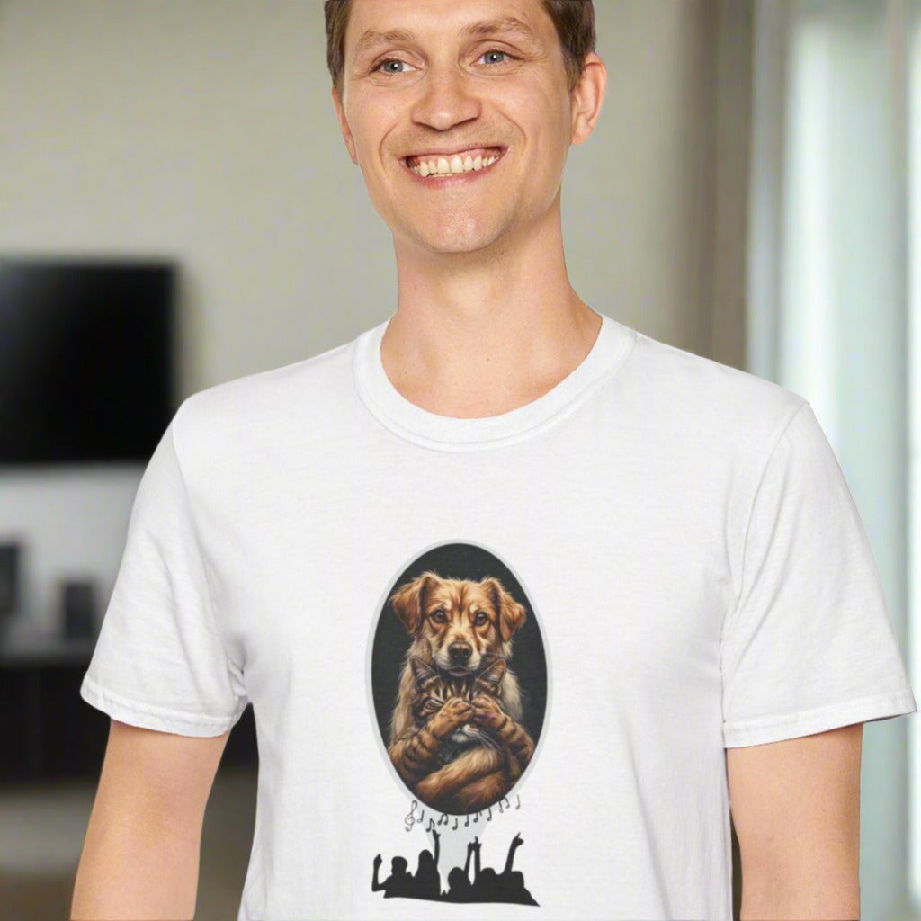 Look at Those Two Unisex Softstyle T-Shirt