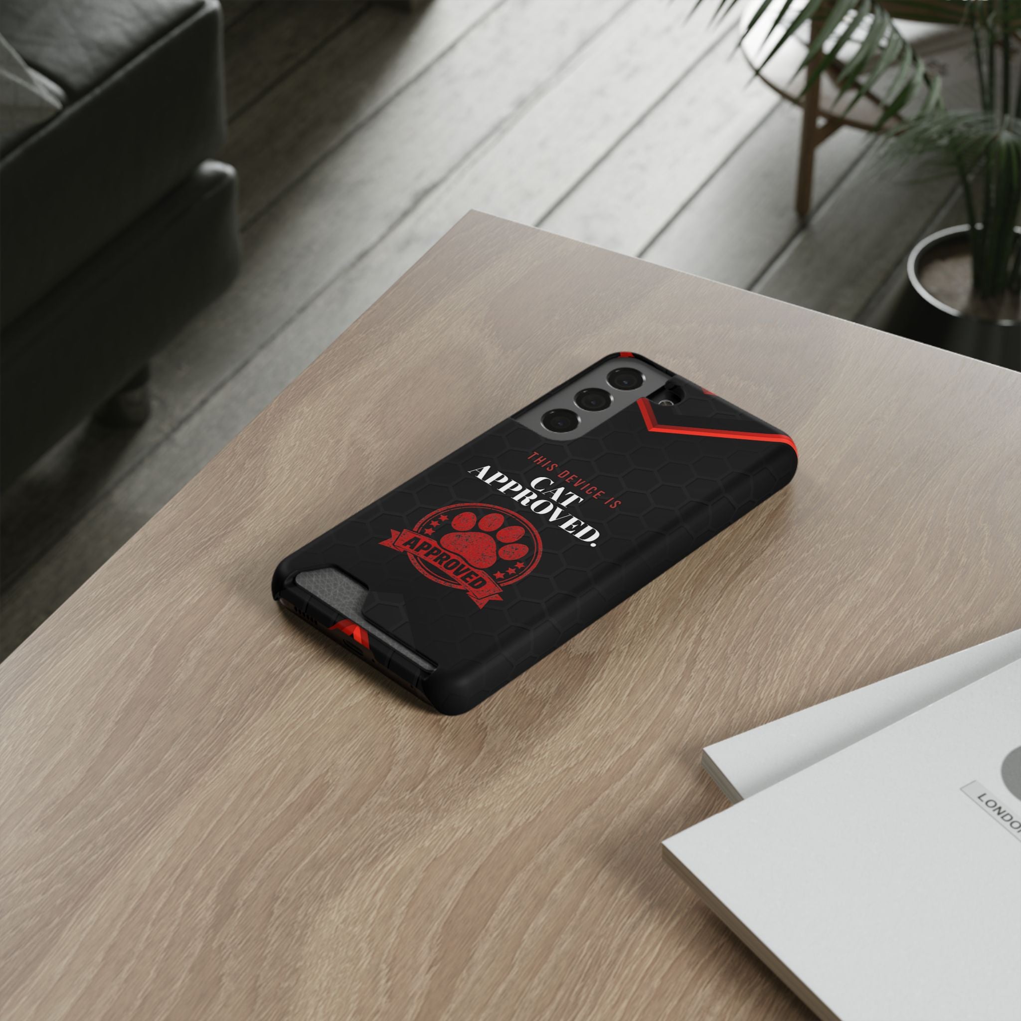 Cat Approved iPhone Case — Official Stamp Edition
