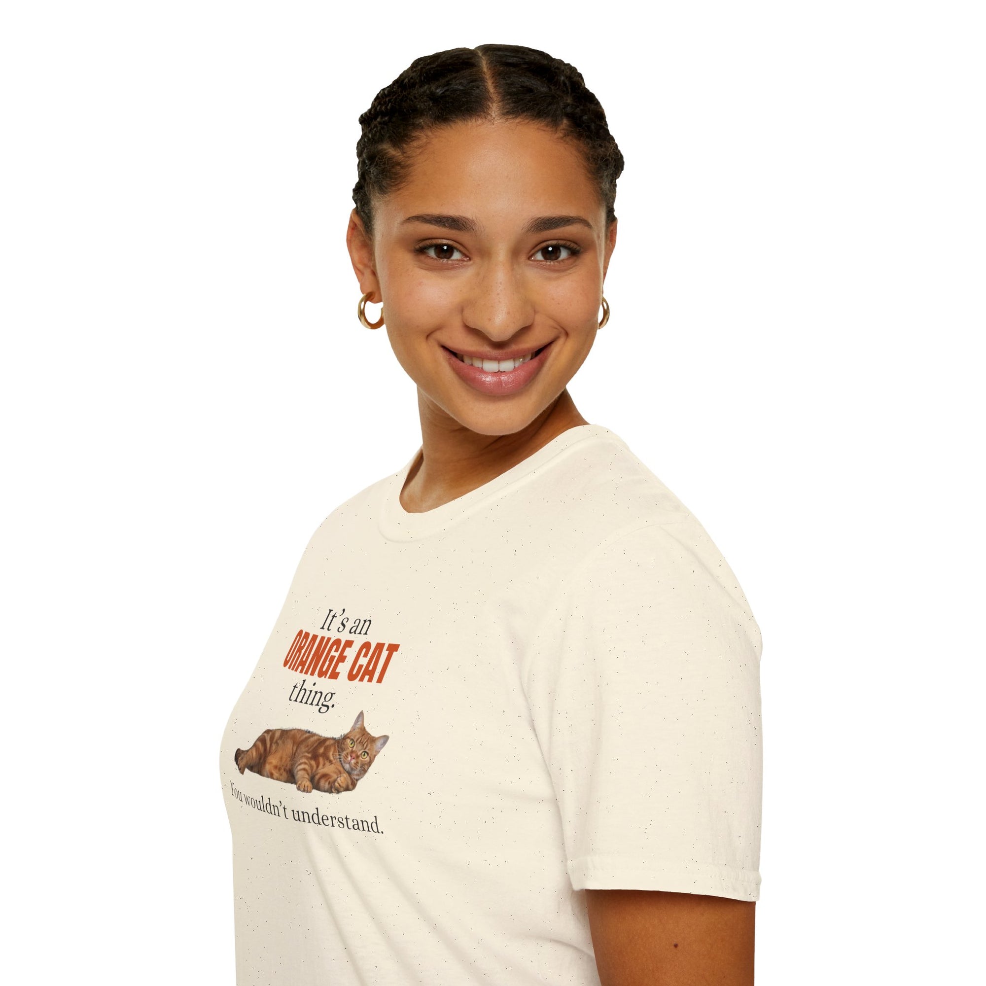 It's an Orange Cat Thing Unisex Softstyle T-Shirt