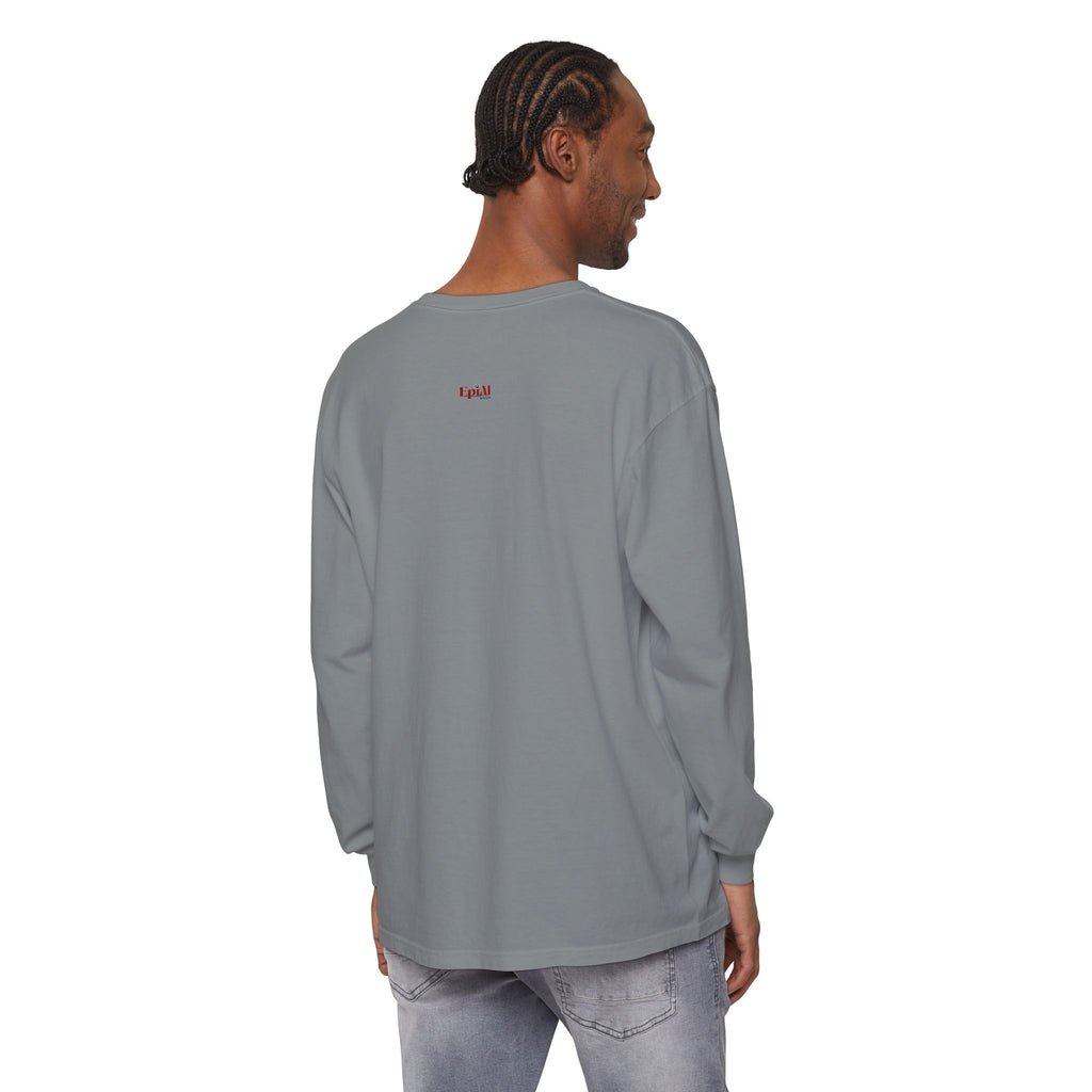 Spooky Cat & Grim Reaper Long Sleeve T-Shirt
