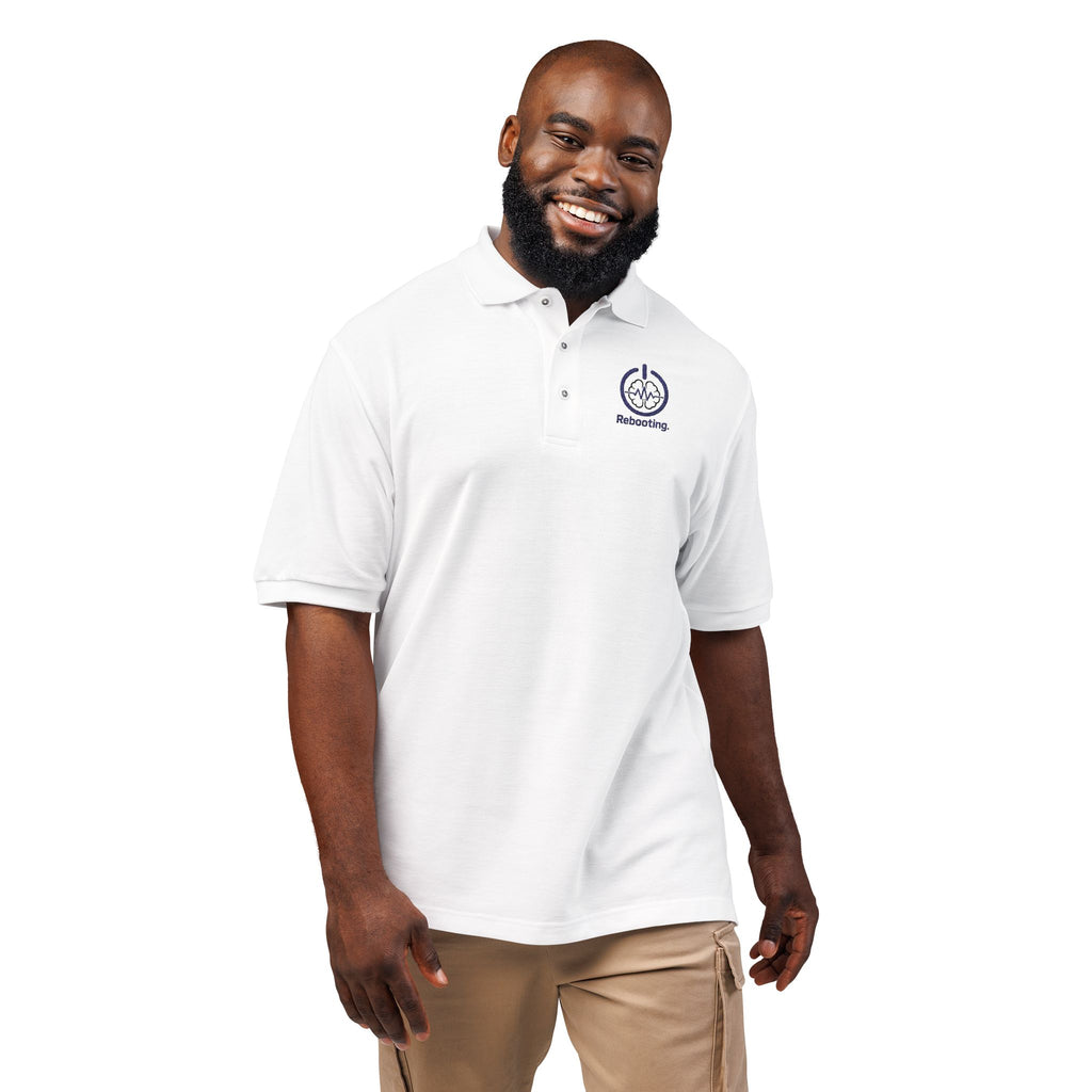 Rebooting Embroidered Polo Shirt