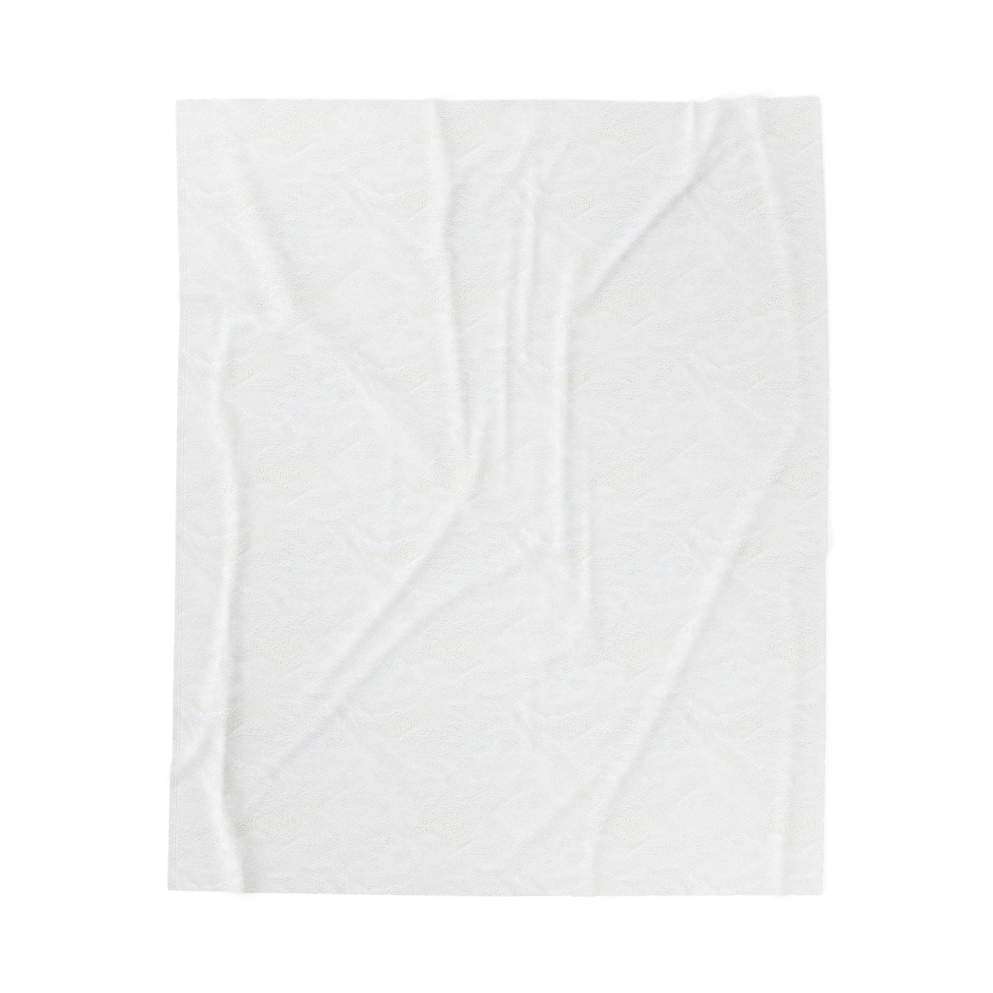 Cozy Velveteen Plush Blanket – Americans Against Trump Design Printify