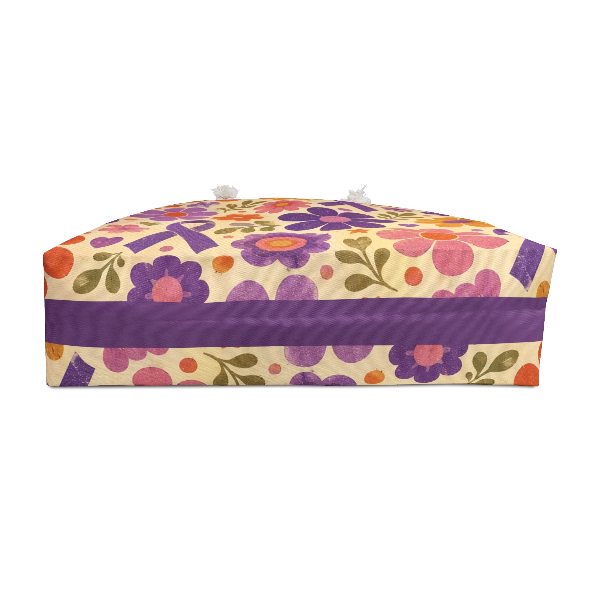 Retro Bloom Epilepsy Awareness Weekender Bag