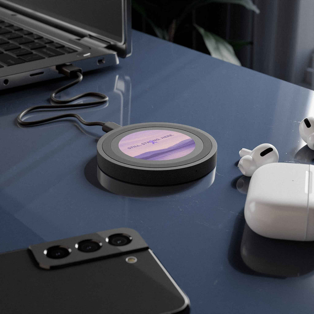 Epilepsy Awareness Wireless Charging Pad — “Still. Strong. Here.”