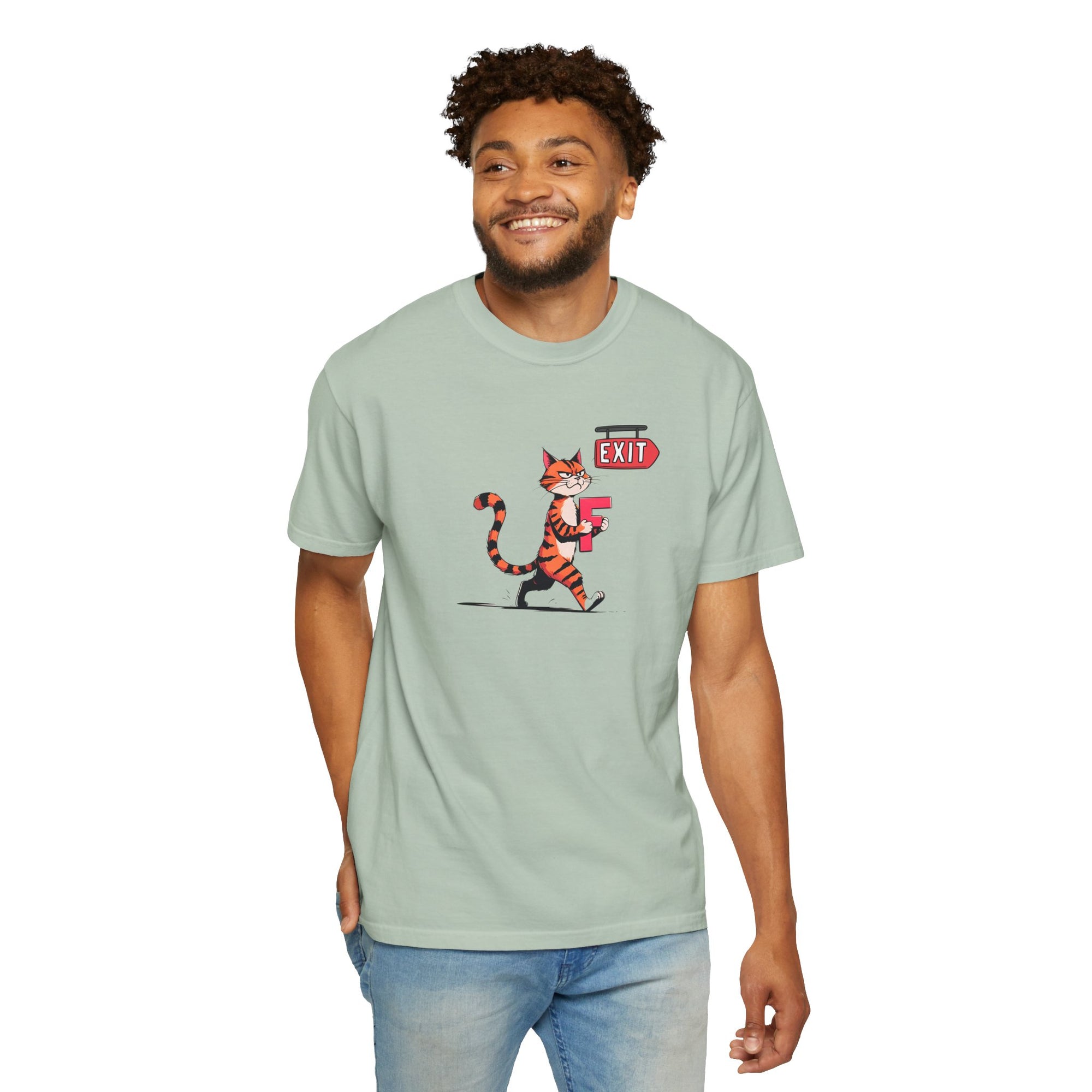 Getting the F Outta Here Unisex Garment-Dyed T-shirt