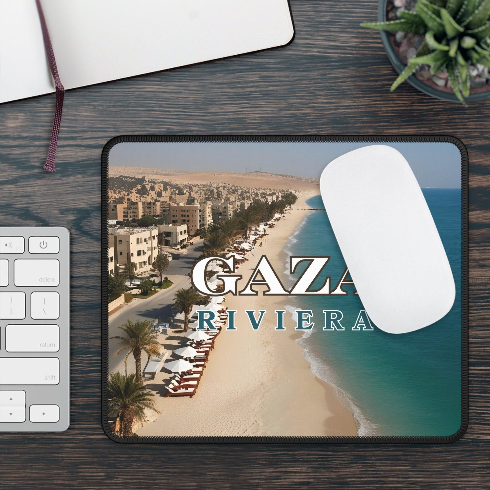 Gaza Riviera Gaming Mouse Pad Printify