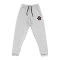 Paw Heart Embroidered Fleece Joggers