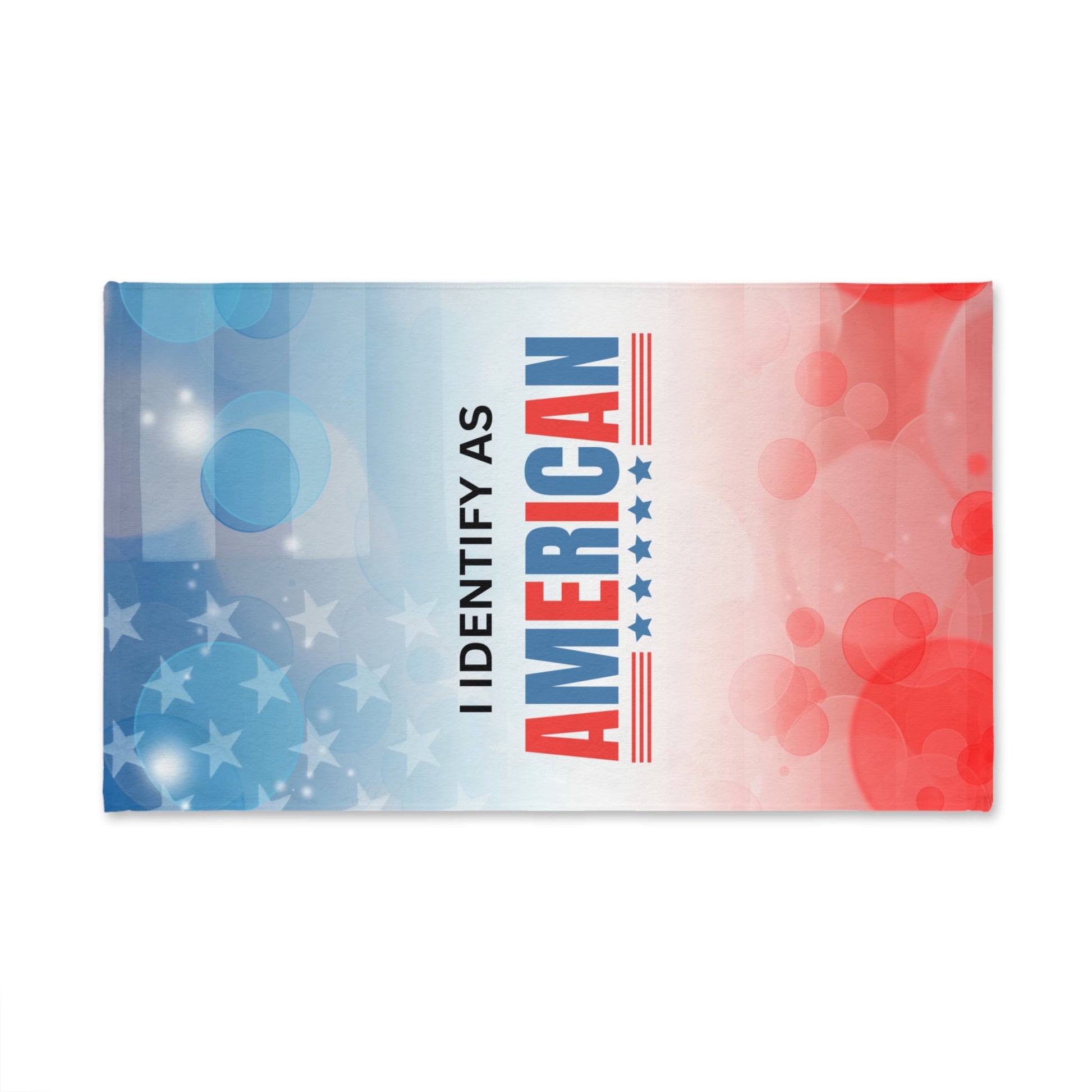 I Identify as American Hand Towel Printify