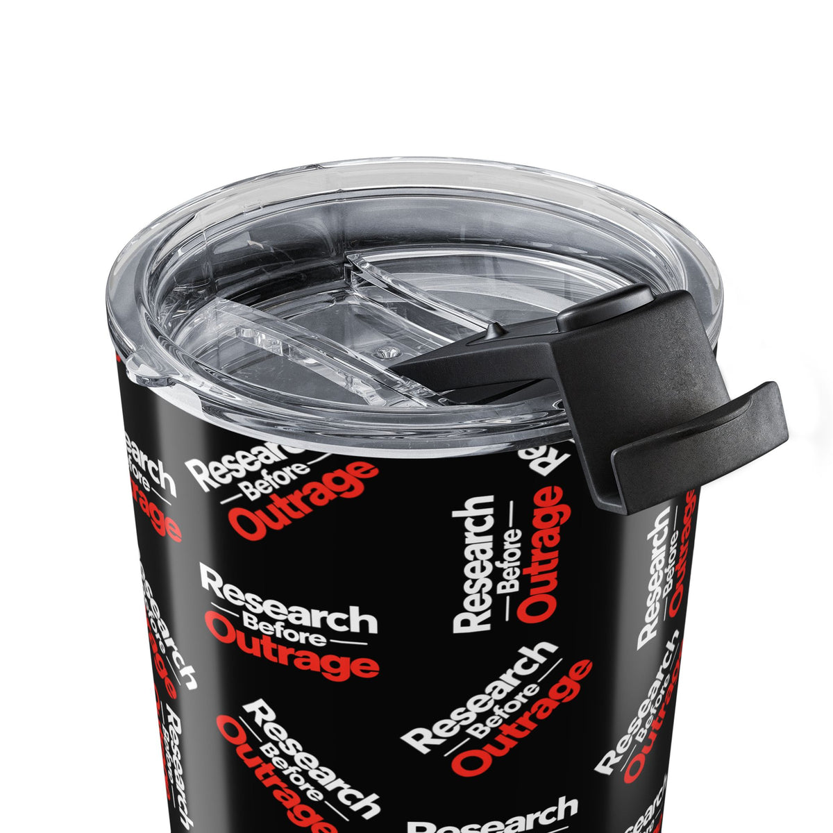 Research Before Outrage 20 oz Tumbler | Social Media & True Crime