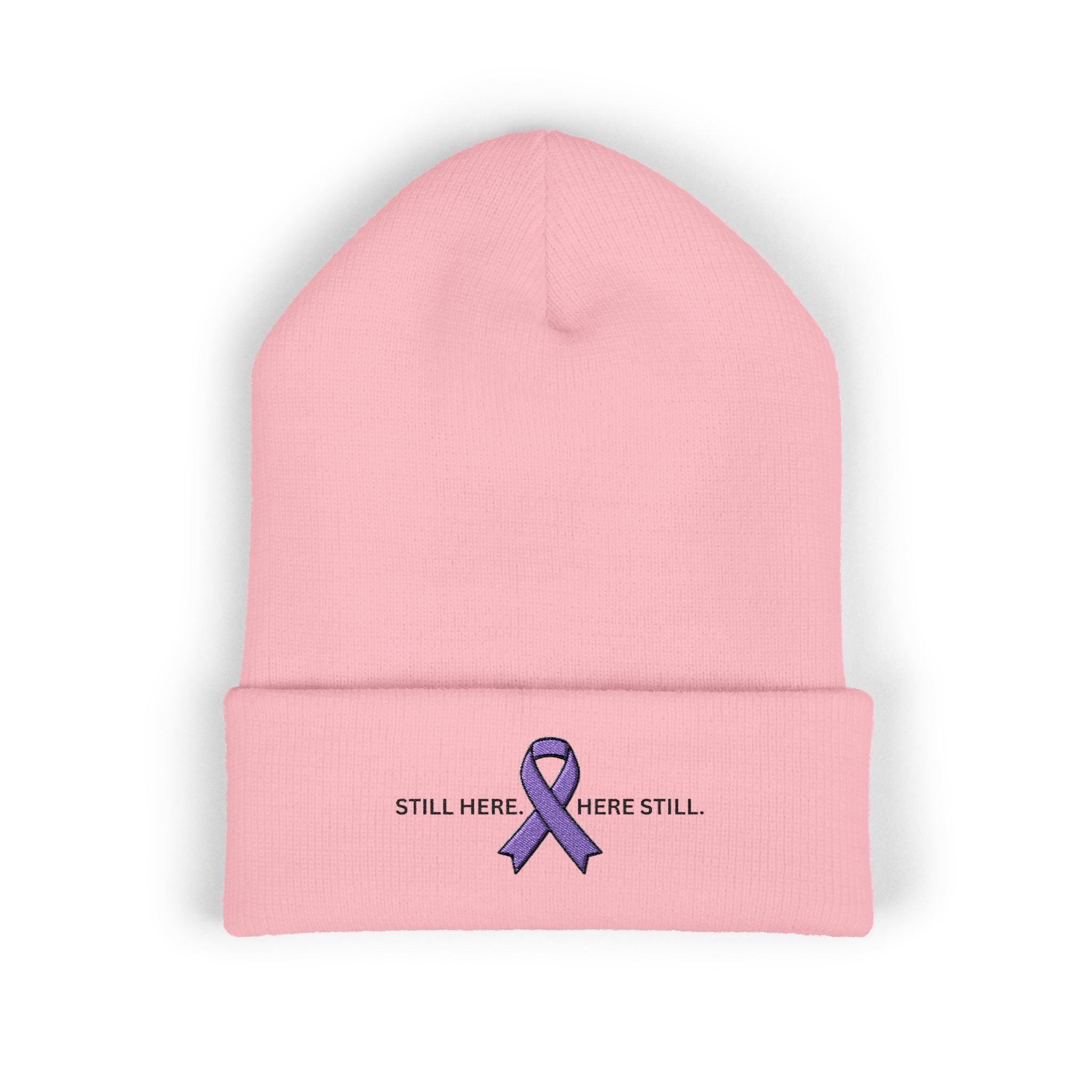 Still Here. Here Still. Epilepsy Awareness Beanie (Adult)