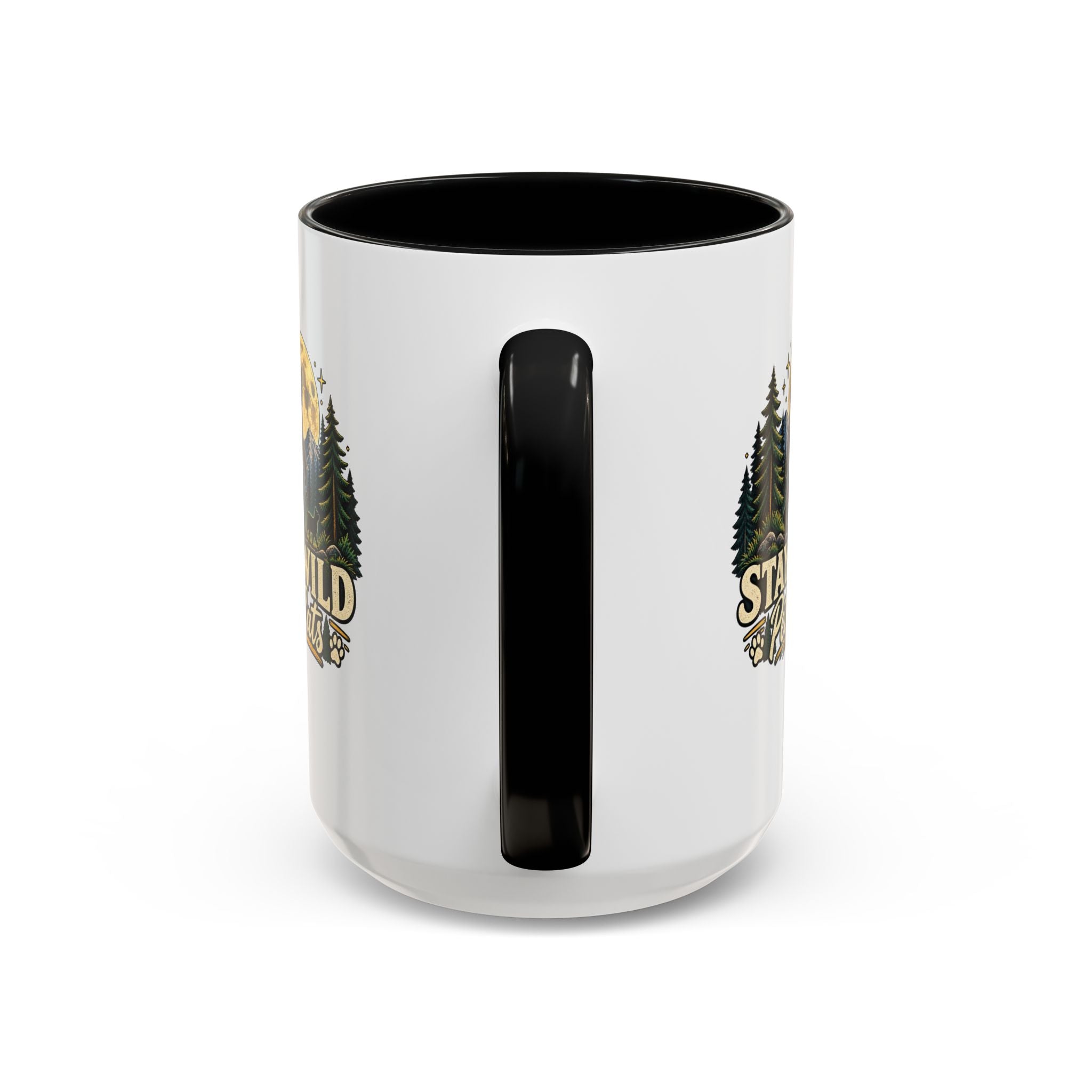Stay Wild Pet Cats Sasquatch Accent Mug