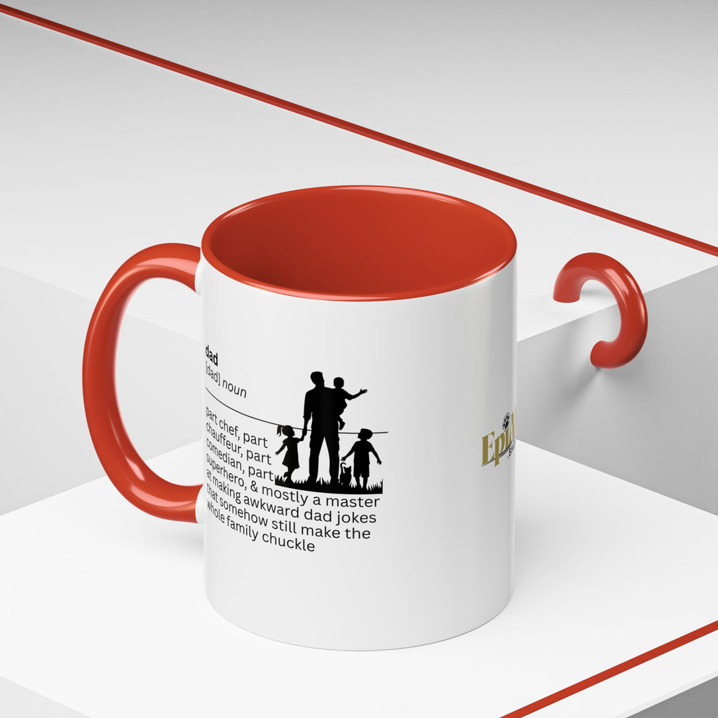 Dad Jokes Accent Coffee Mug - Perfect Gift for Dads