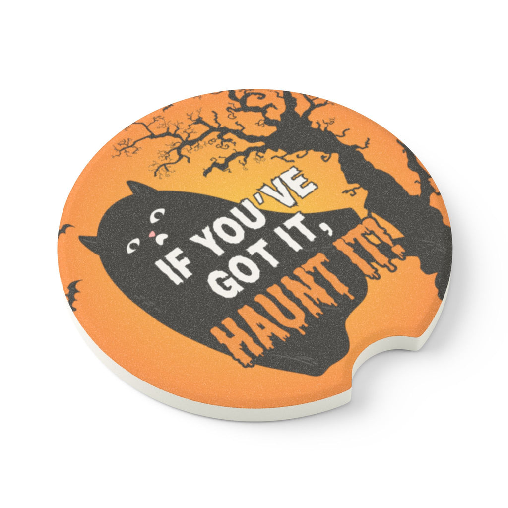 Haunt It Soapstone Car Coaster