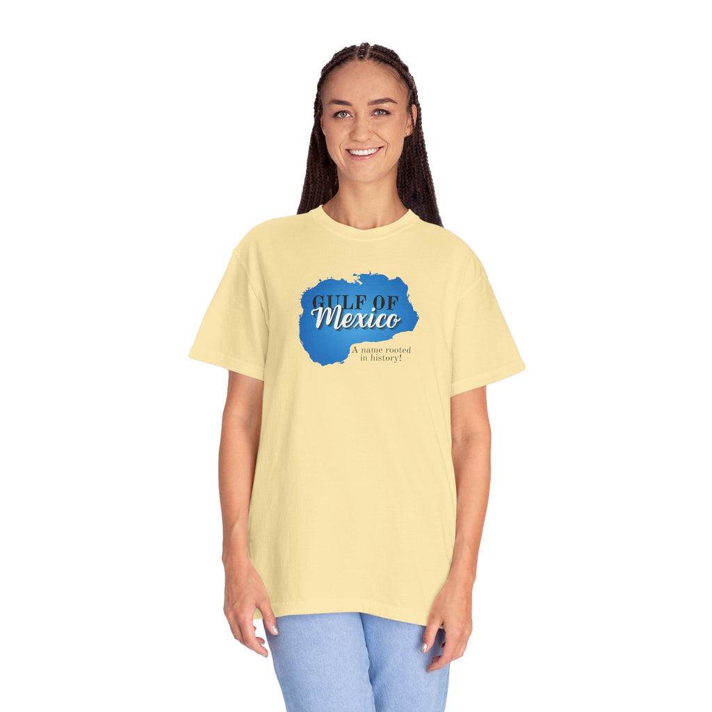 Gulf of Mexico, Rooted in History, Unisex Garment-Dyed T-shirt Printify