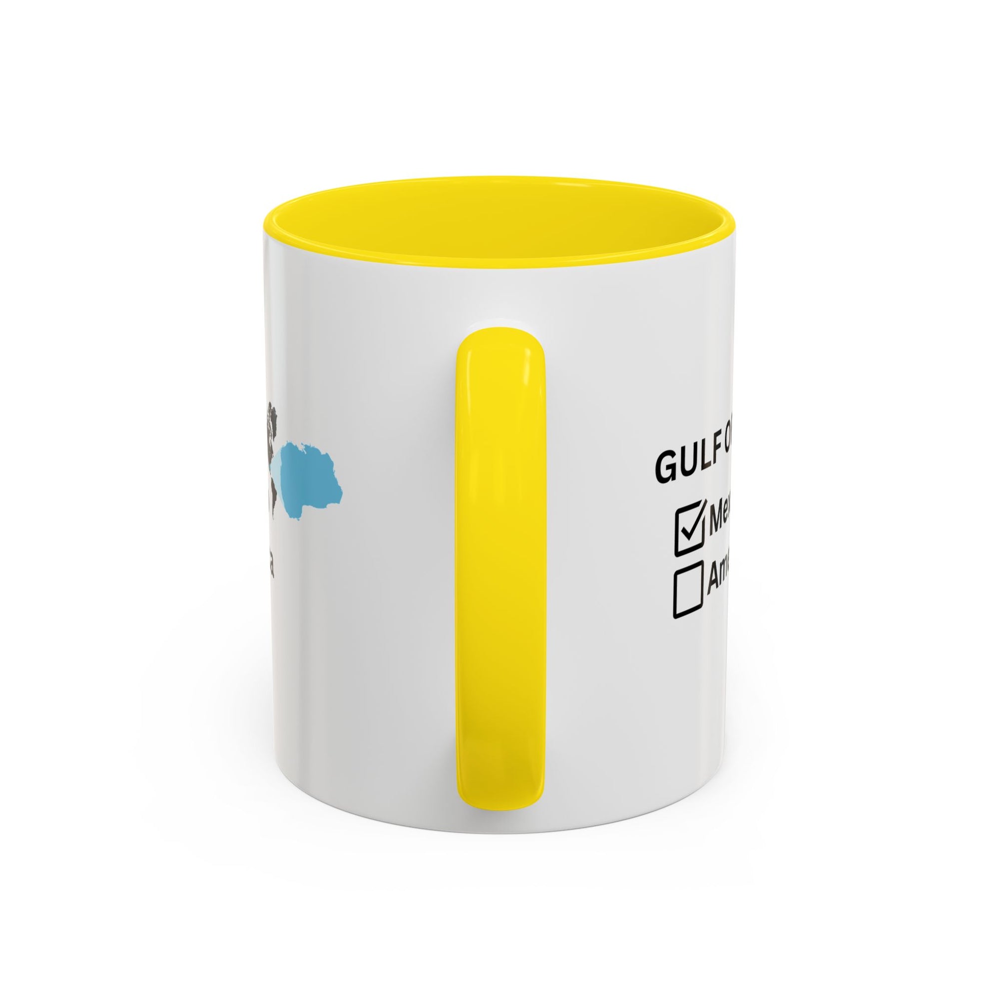 Gulf of Mexico Checkbox Accent Coffee Mug