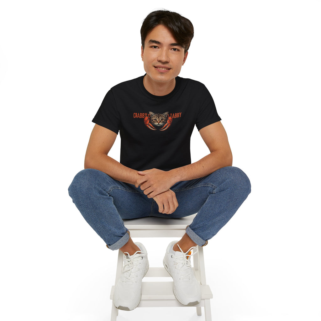 Crabby Tabby Cat Lover Unisex Tee