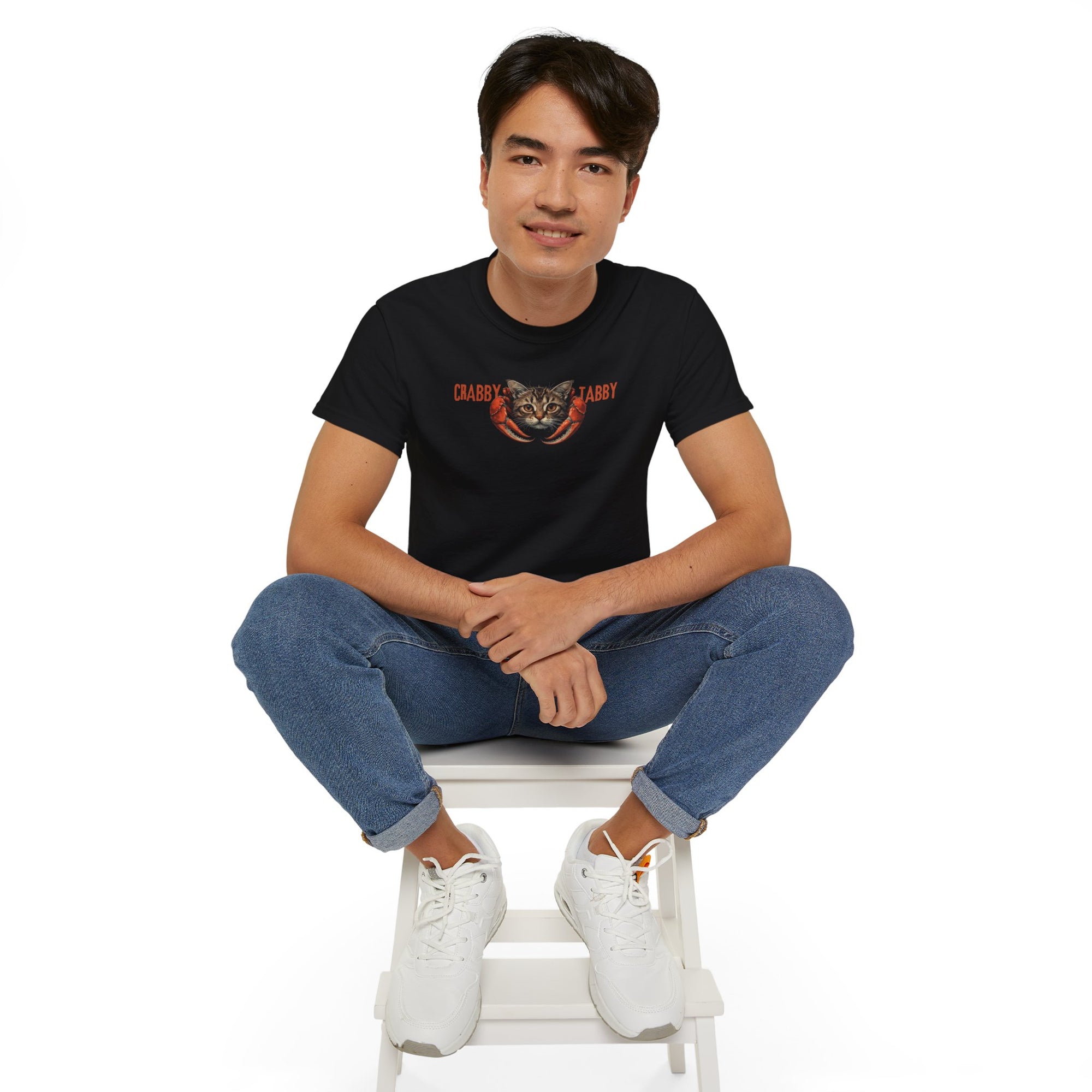 Crabby Tabby Cat Lover Unisex Tee