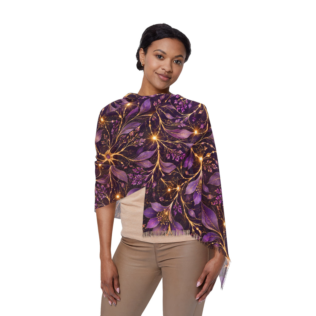 Beautifully Miswired | Purple & Gold Epilepsy Awareness Scarf
