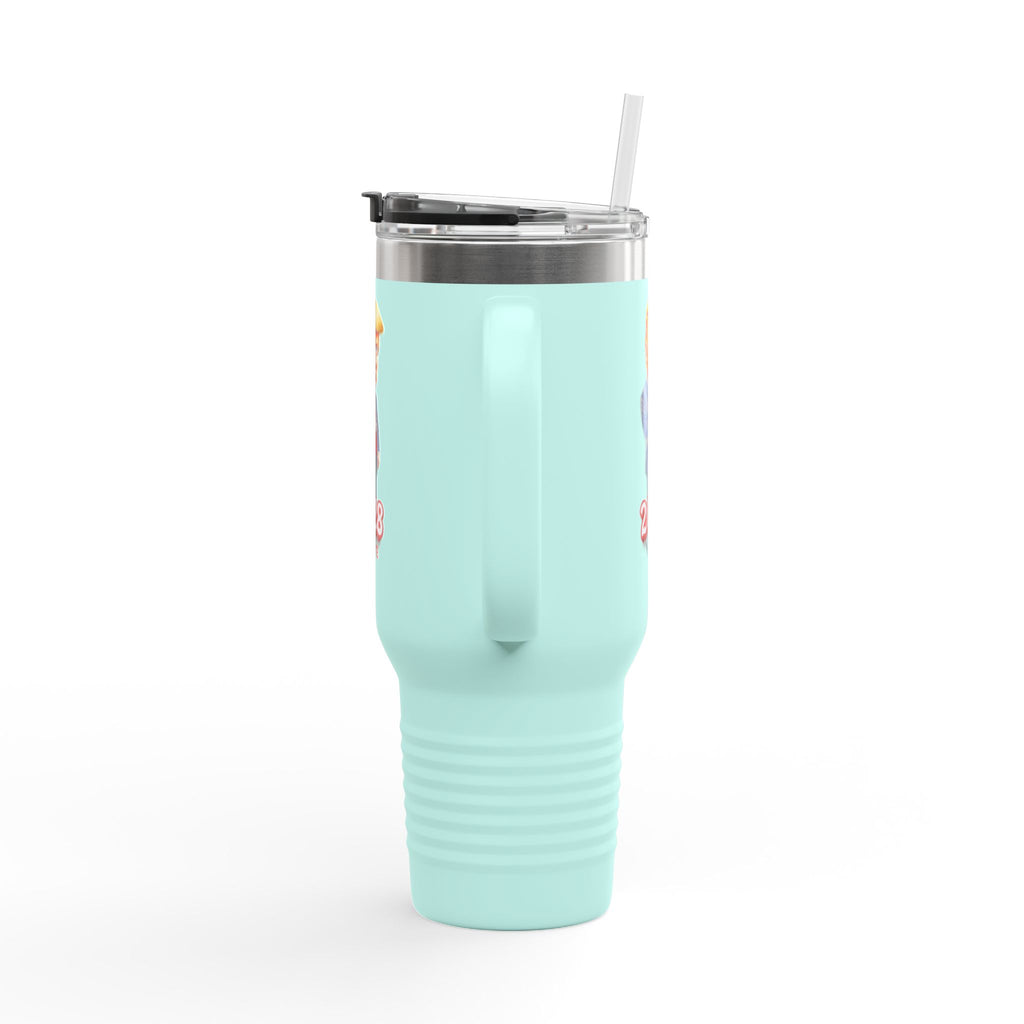 Insulated Travel Mug - 40oz ‘2028 Vote’ Design for Politically Engaged Adults