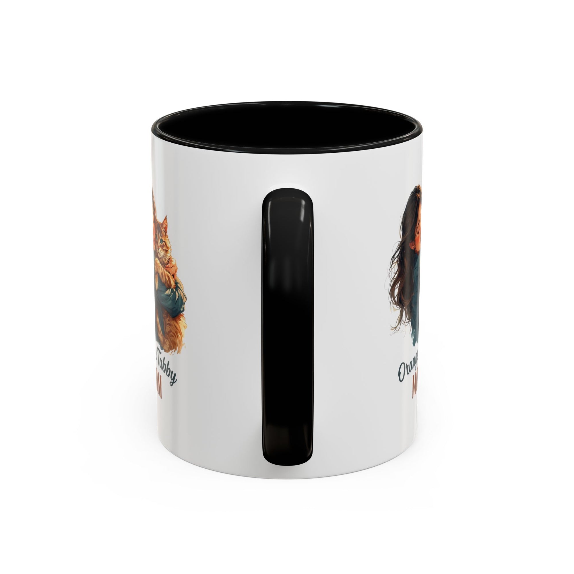 Charming Orange Tabby Mom Coffee Mug – Perfect Gift for Cat Lovers