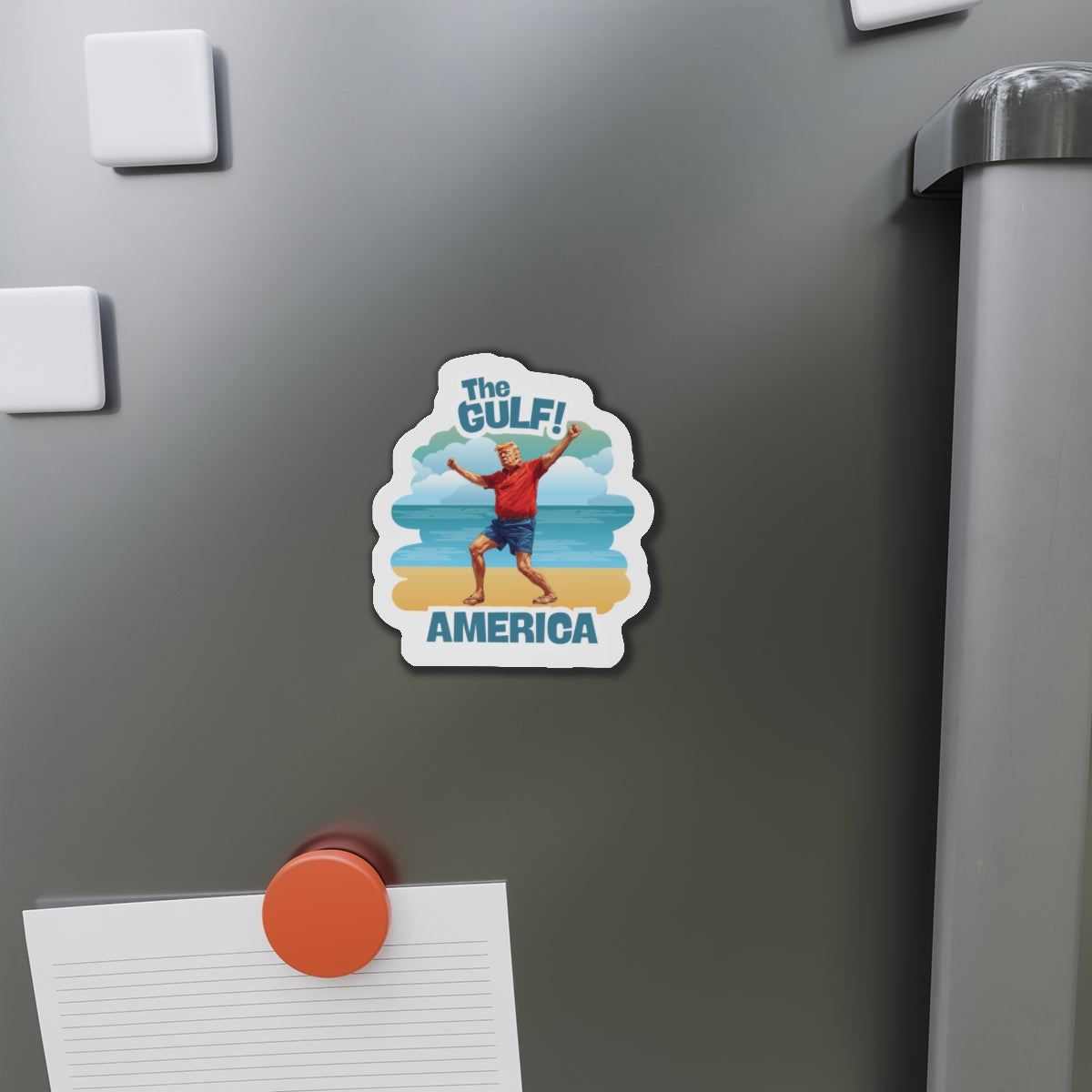 Gulf Coast Die-Cut Magnet, Fun Home Decor