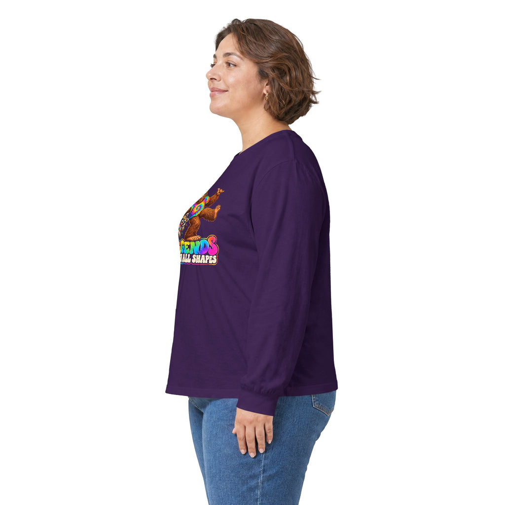 Legends Come in All Shapes | Bigfoot & Jimothy Retro Long-Sleeve Tee